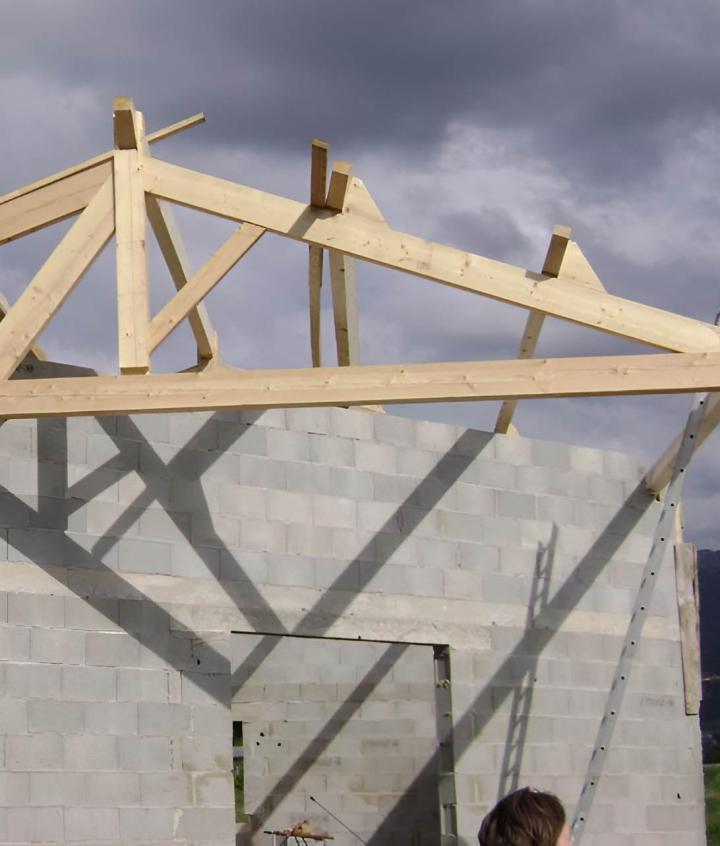 Pose de charpente Valence